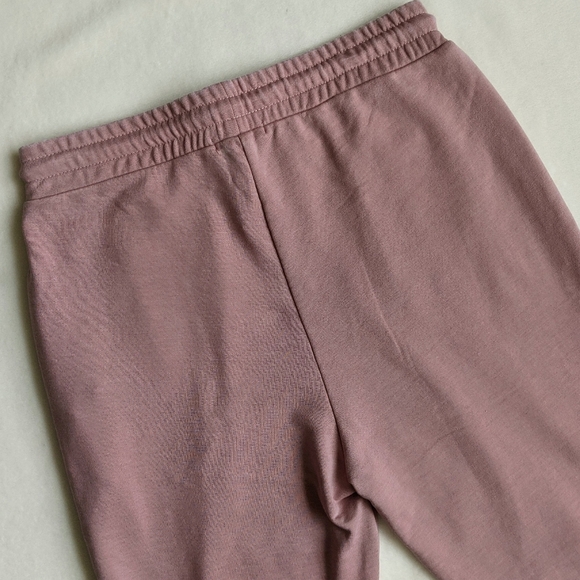 7FAM Jogger Lounge High-Rise Drawstring Pockets Elastic Cuffs Dusty Pink M NWT - Picture 9 of 14